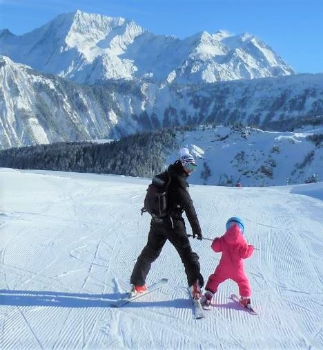 cours privé bebe ski ecole de ski courchevel black ski
