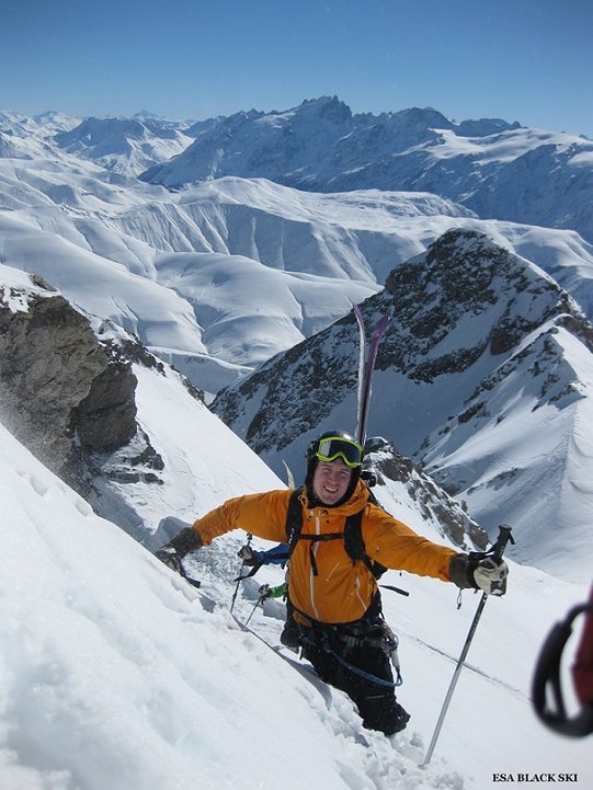 mountaineering glacier mountain guide ski school courchevel