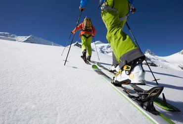 ski touring ski school black ski courchevel