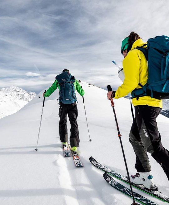 ski touring courchevel guides black ski ESA